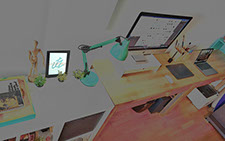 diseño, escritorio, creativo, original, vitoria, ilustración, imac, salburua, gasteiz, 